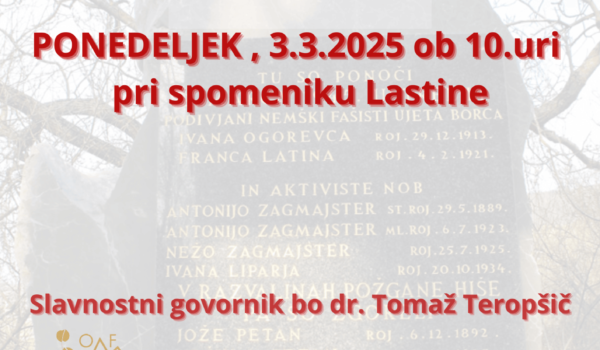 Komemoracija na Lastinah