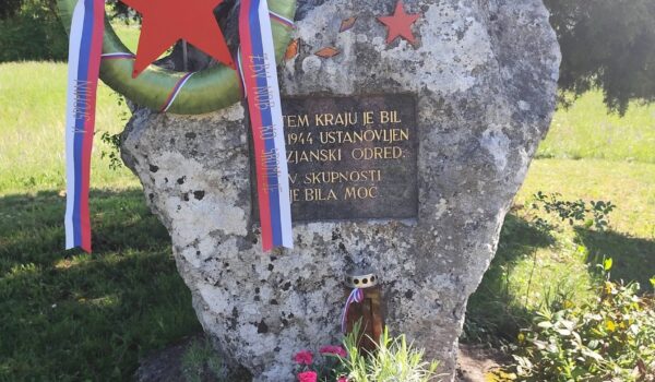 Spomin na ustanovitev Kozjanskega odreda